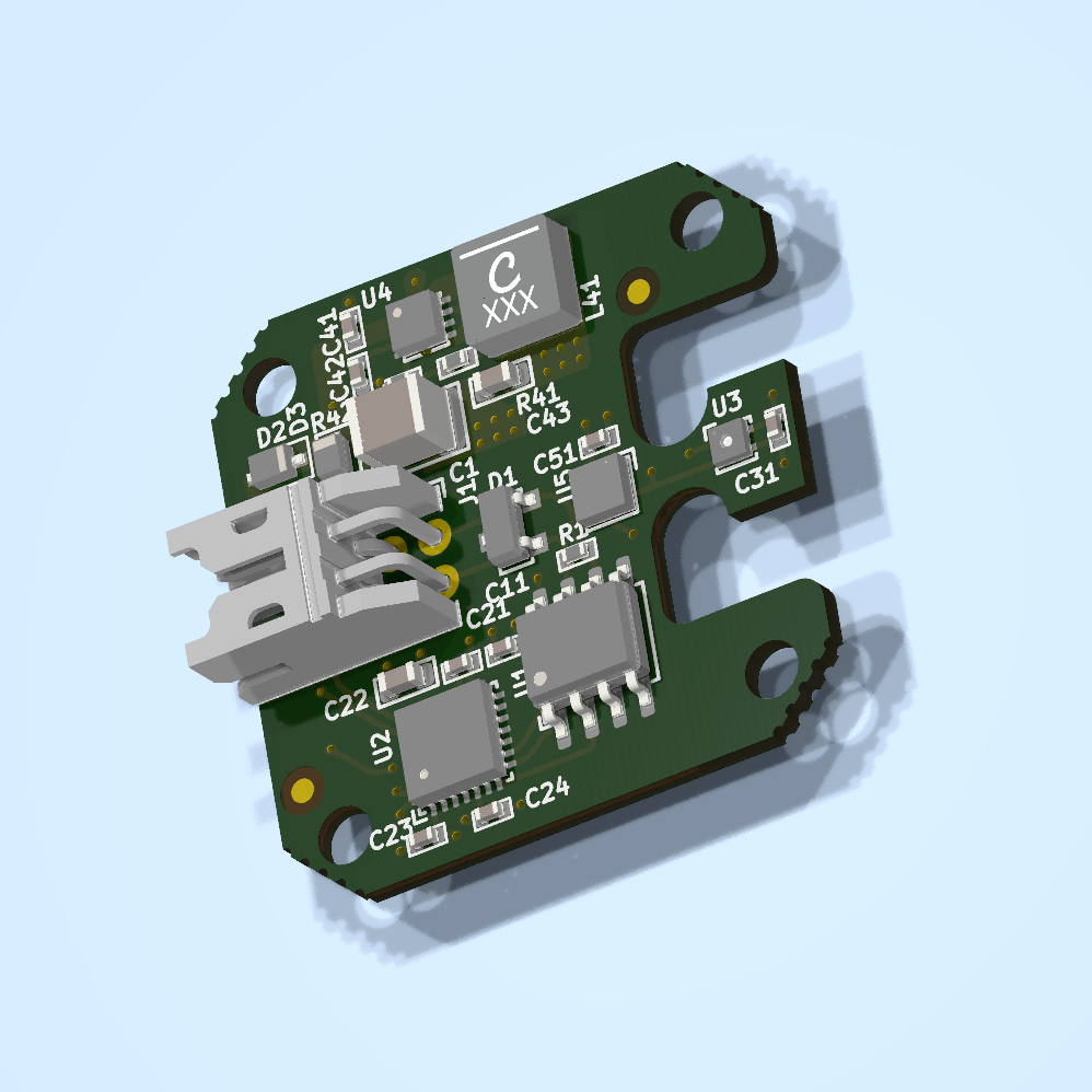 IAQ wired sensor render